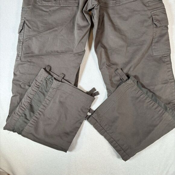 ScotteVest Margaux Cargaux Cargo Pants Women’s Small Travel Olive Green Pockets - Picture 8 of 12